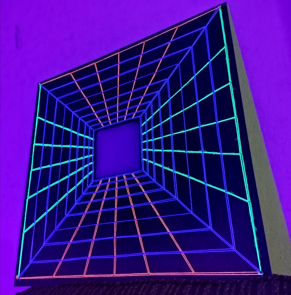 Corridor by Psybell - String Art
