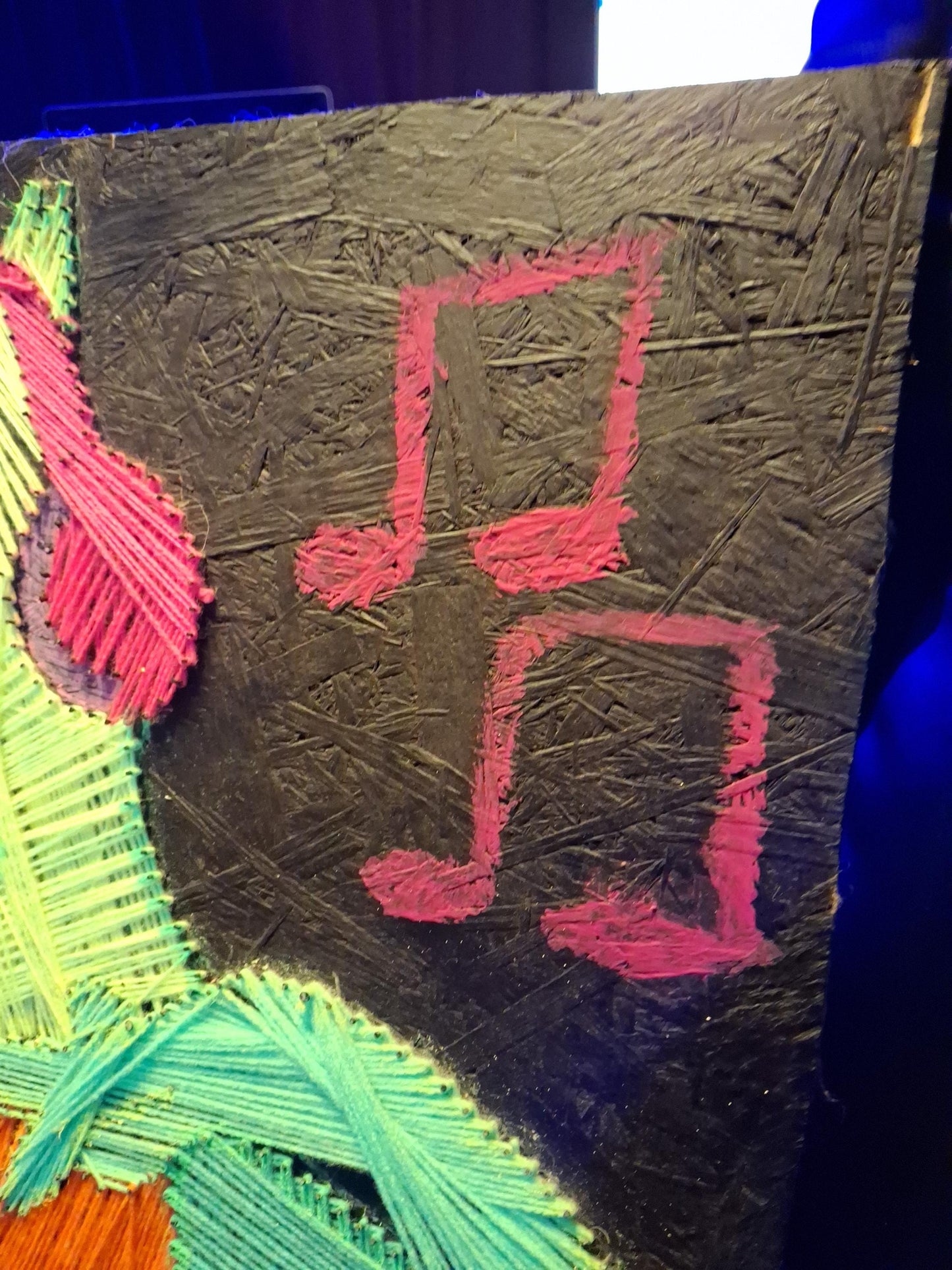 Bart Simpson listen to music