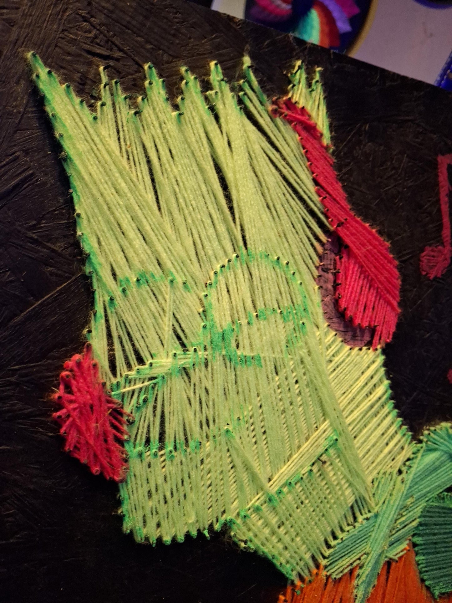 Bart Simpson listen to music