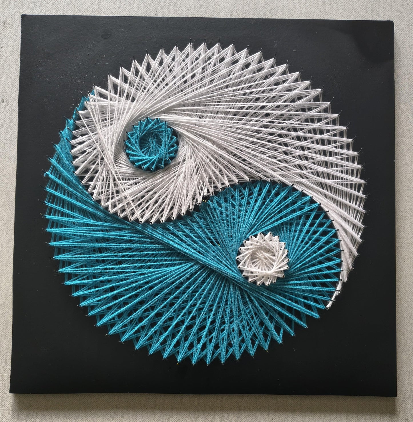 Yin et Yang - Art du fil