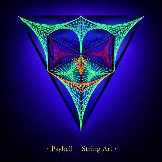 👽 Alien Predator by Psybell - String Art