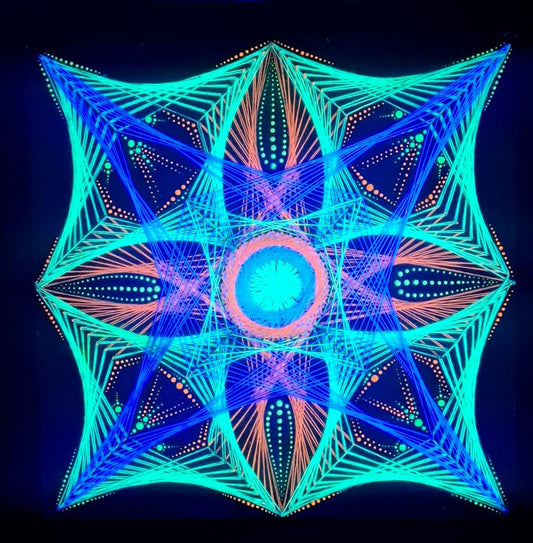 🌊 Aura Flow💫 by Psybell - String Art