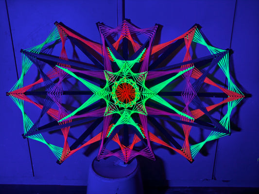 🌈 Colorsun #25 by Psybell - String Art