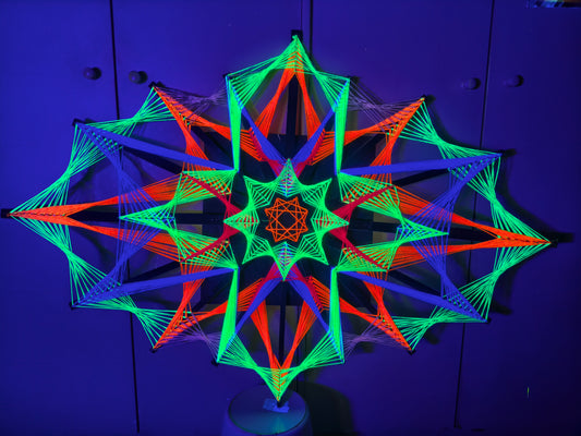🌈 Colorsun #23 by Psybell - String Art