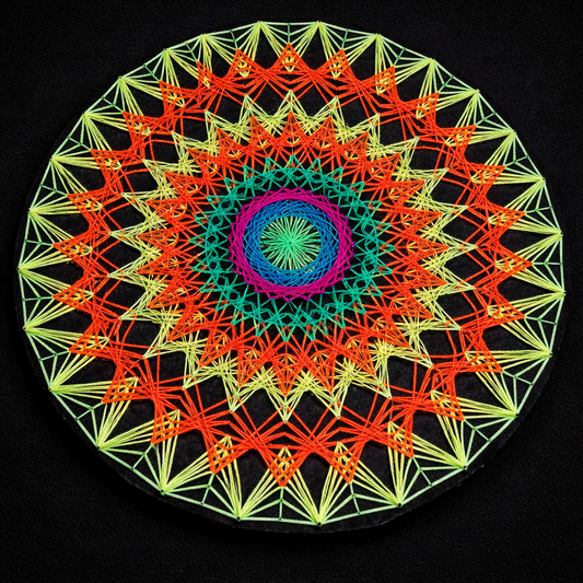 🌞Sun Mandala🌞 by Psybell - String Art