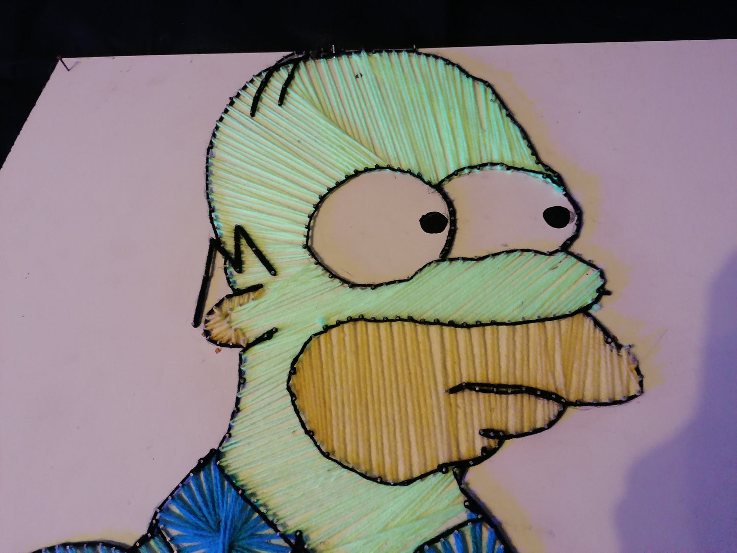 Homer Simpson sous l'effet de la bière