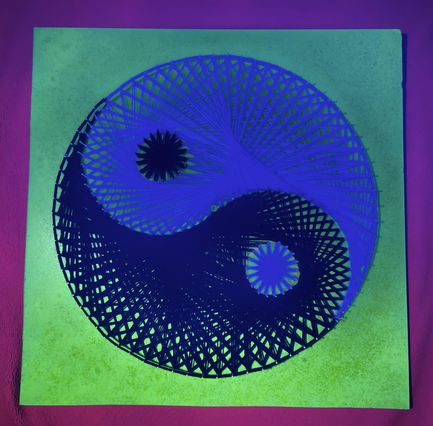 Yin et Yang - Art du fil