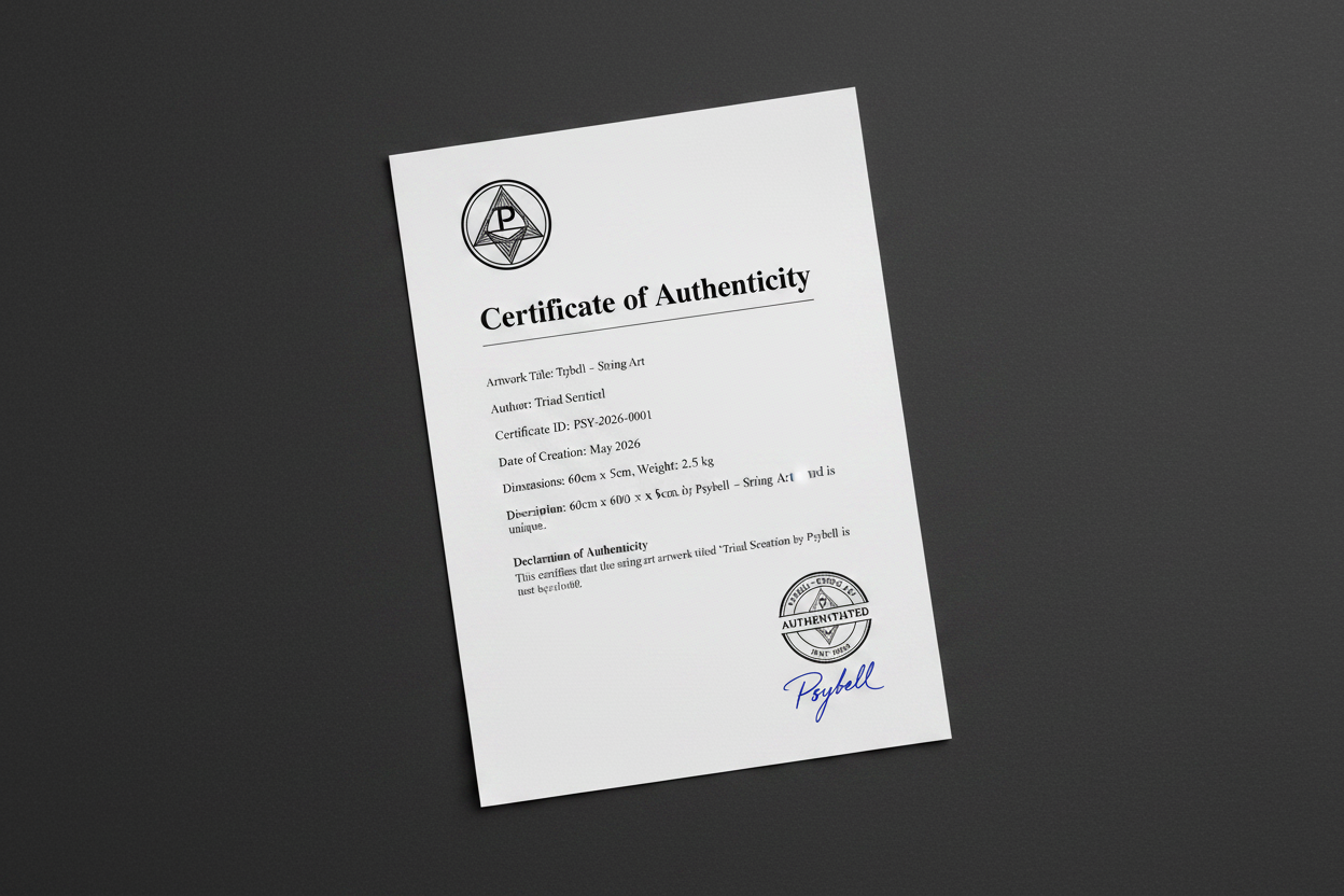 Certificate Standard – Triad Sentinel