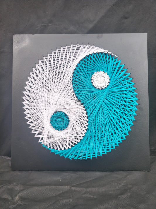 Yin and Yang - String Art