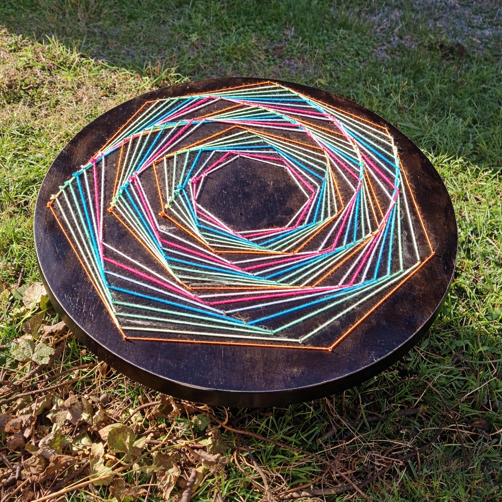 🌀 Disaster Spiral 🌀 by Psybell - String Art