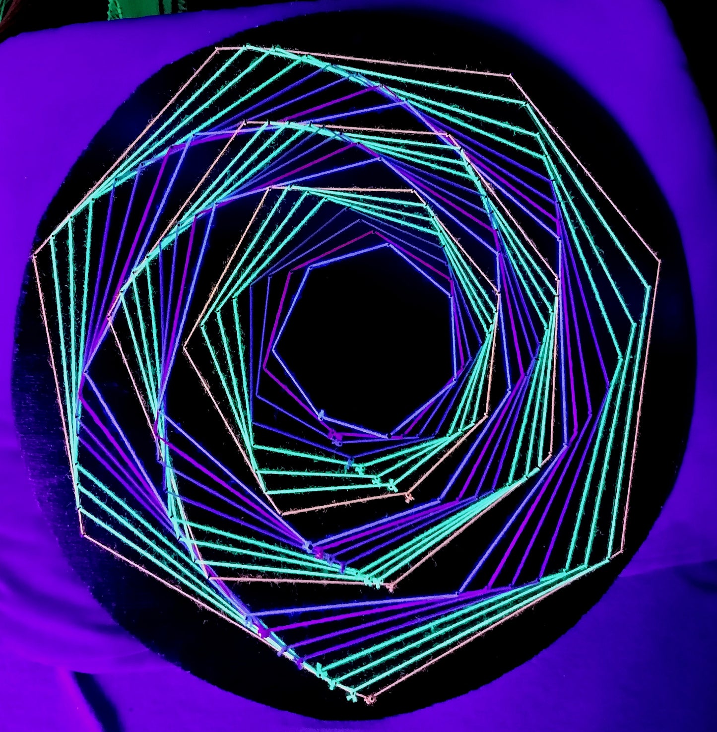 🌀 Disaster Spiral 🌀 by Psybell - String Art