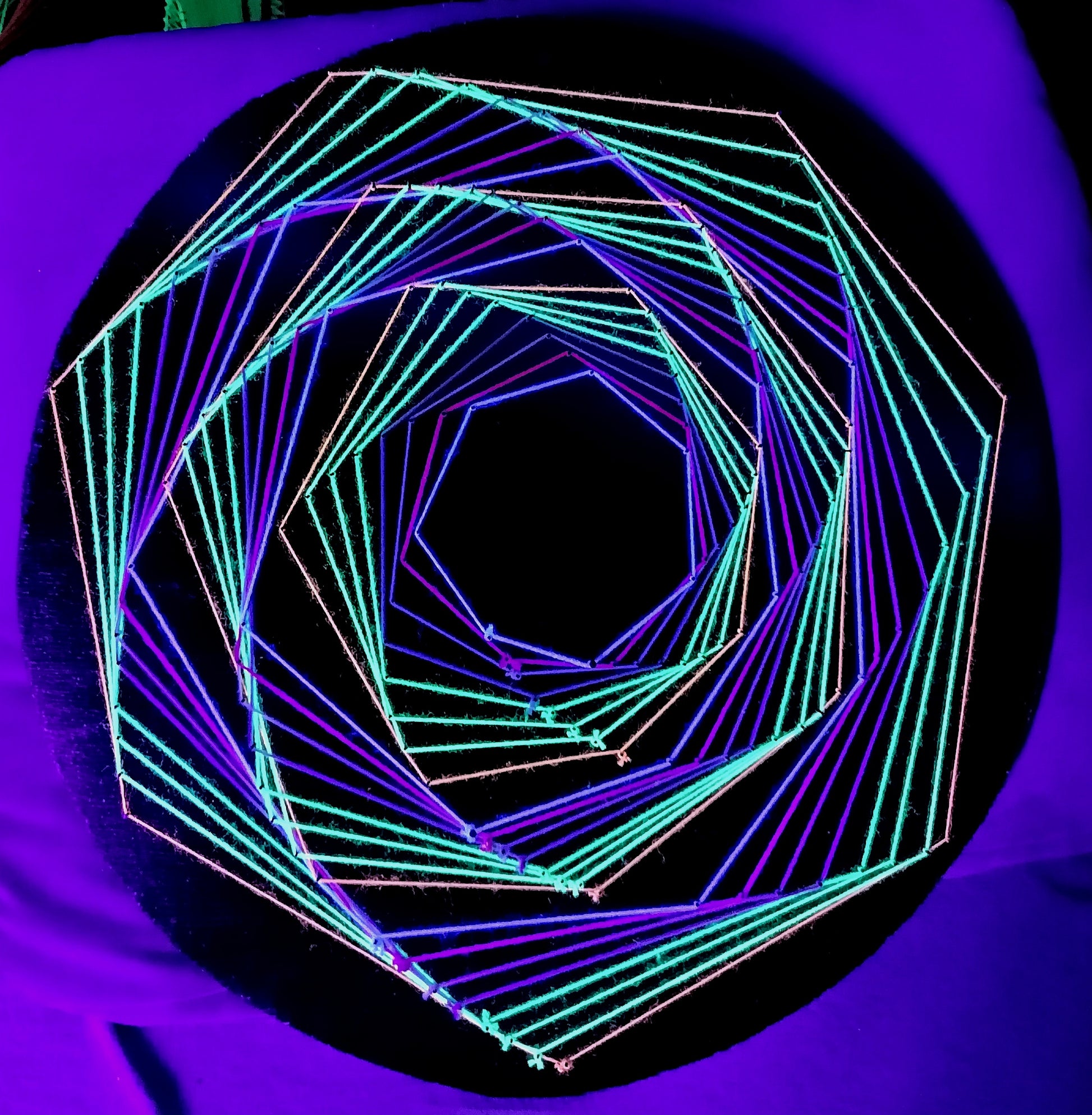🌀 Disaster Spiral 🌀 by Psybell - String Art