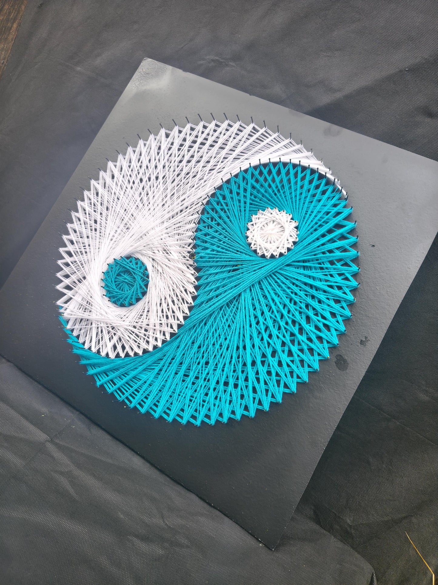 Yin et Yang - Art du fil