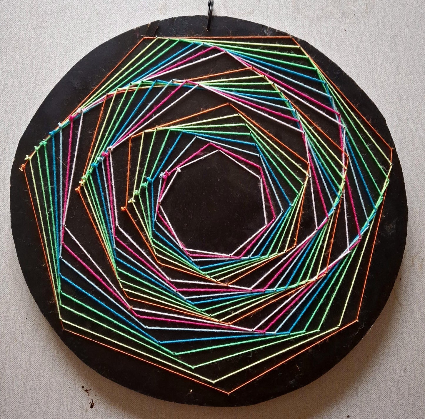 🌀 Disaster Spiral 🌀 by Psybell - String Art