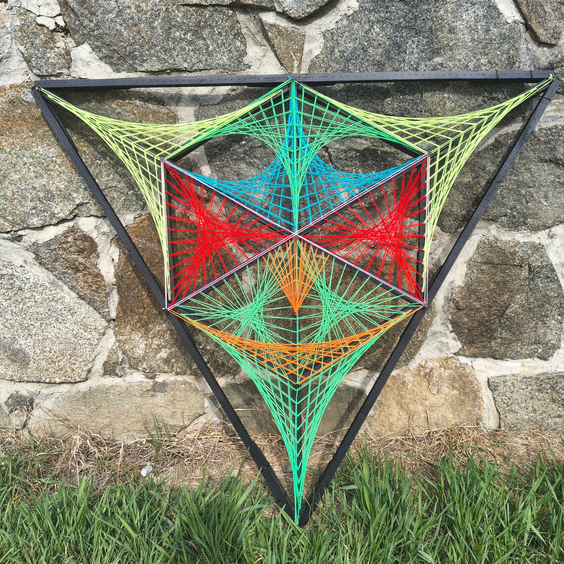 👽 Alien Predator by Psybell - String Art