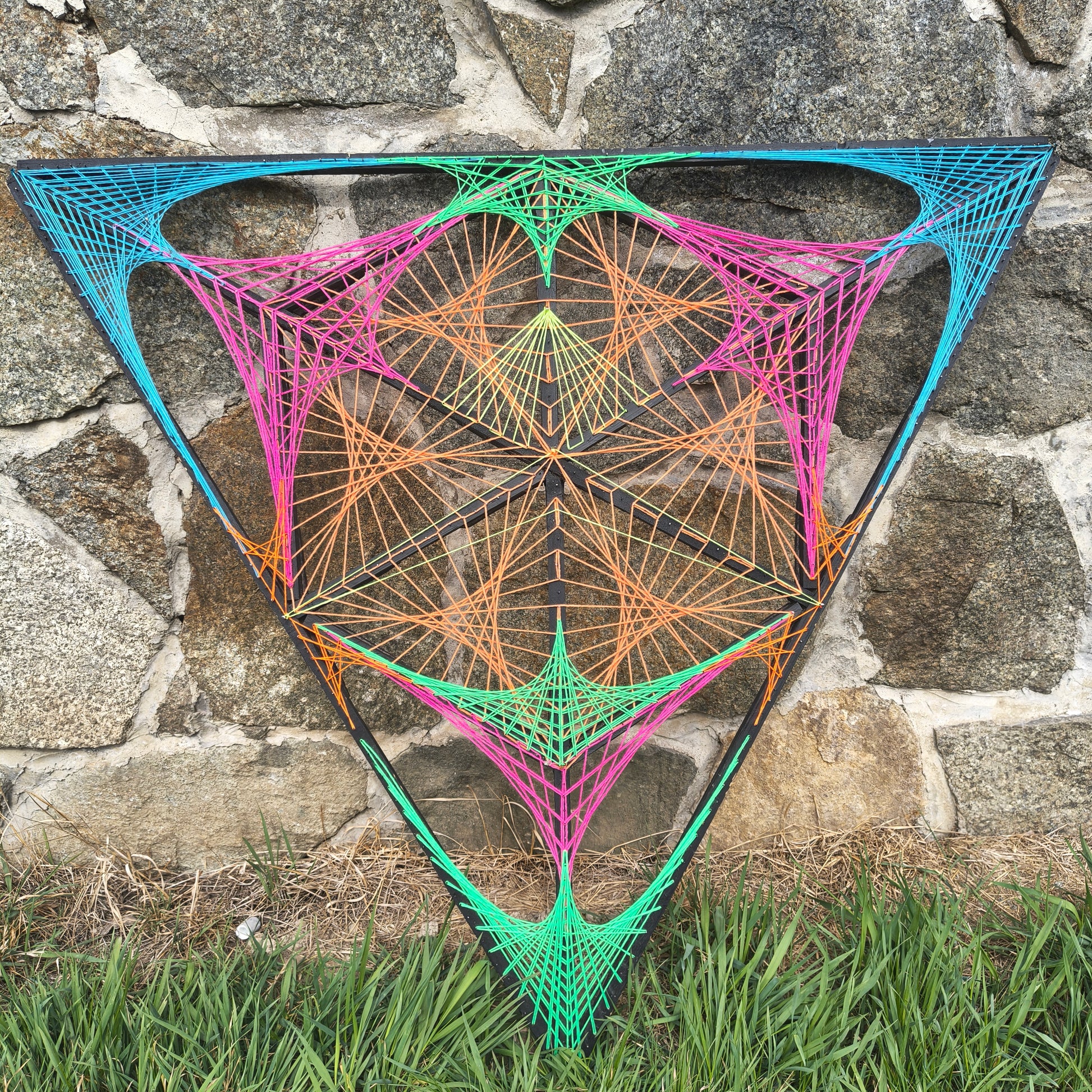 😡 Angry alien 👽 by Psybell - String Art
