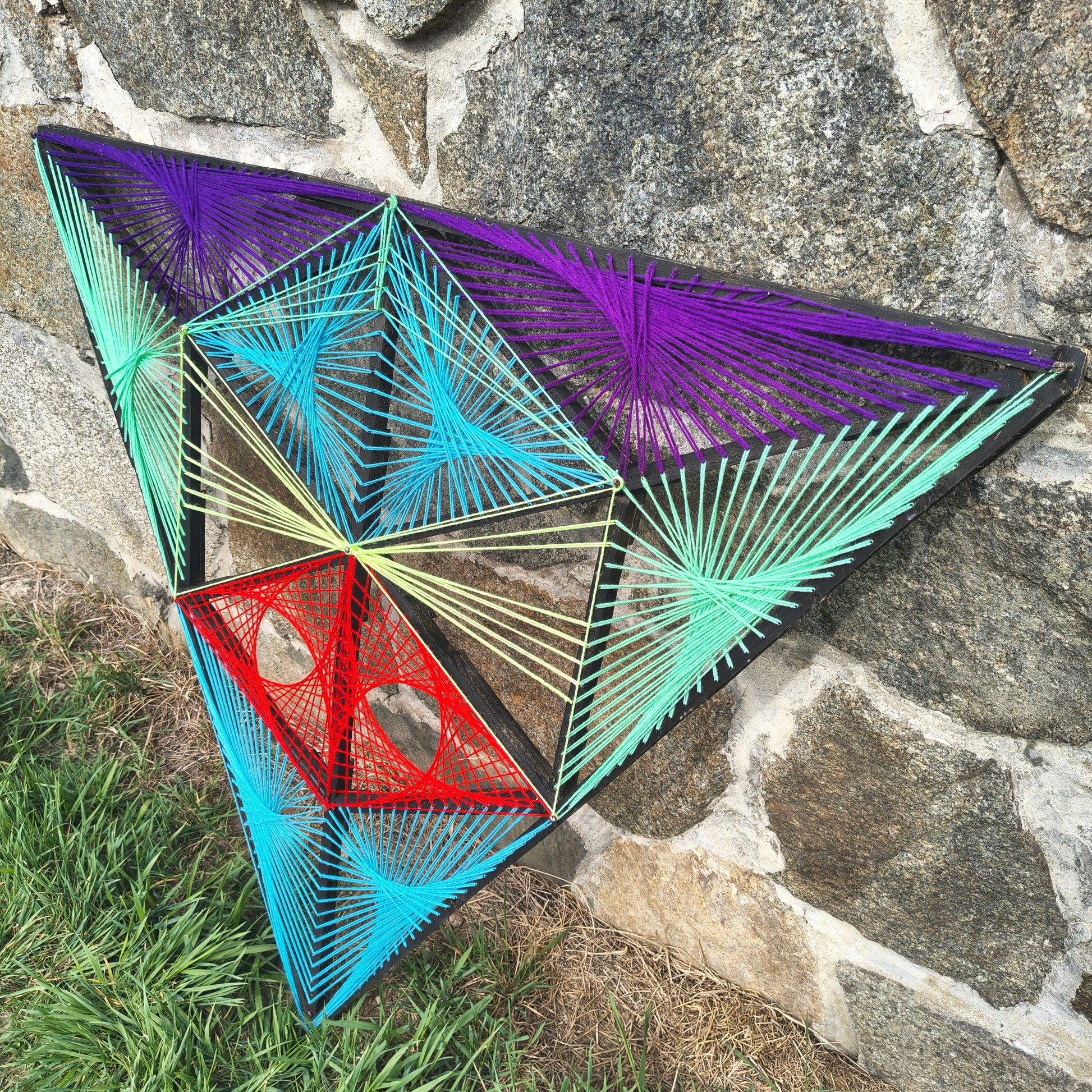 👽 Triad Sentinel 👁️ by Psybell - String Art