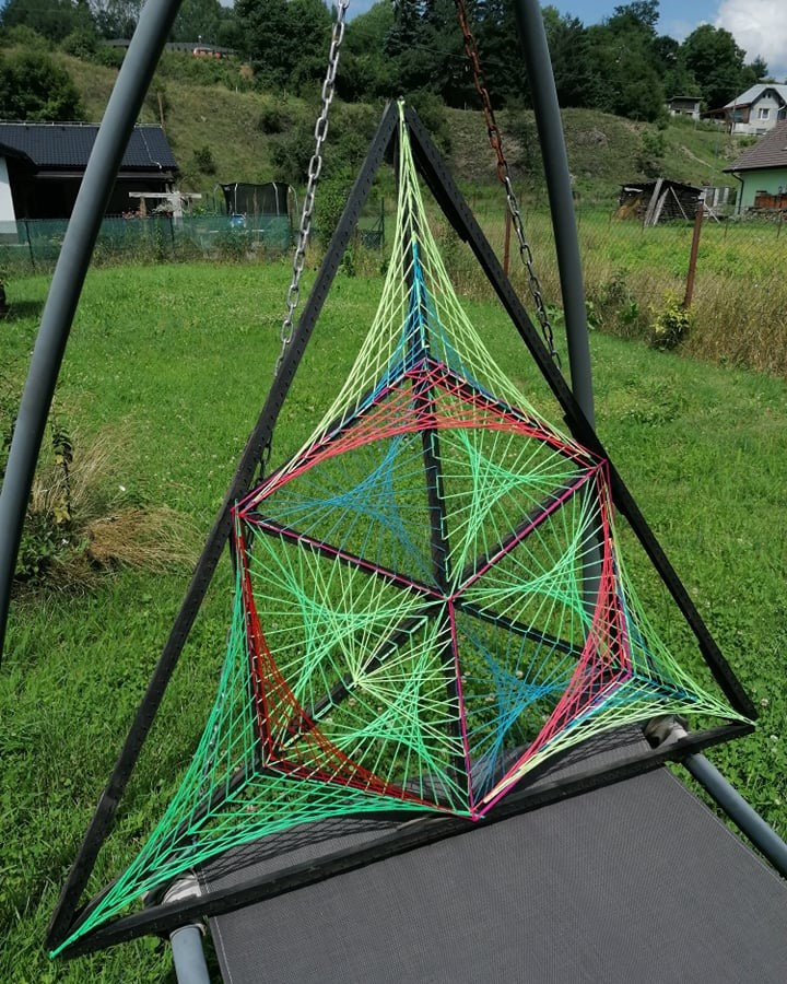 Ufo alien by Psybell - String Art