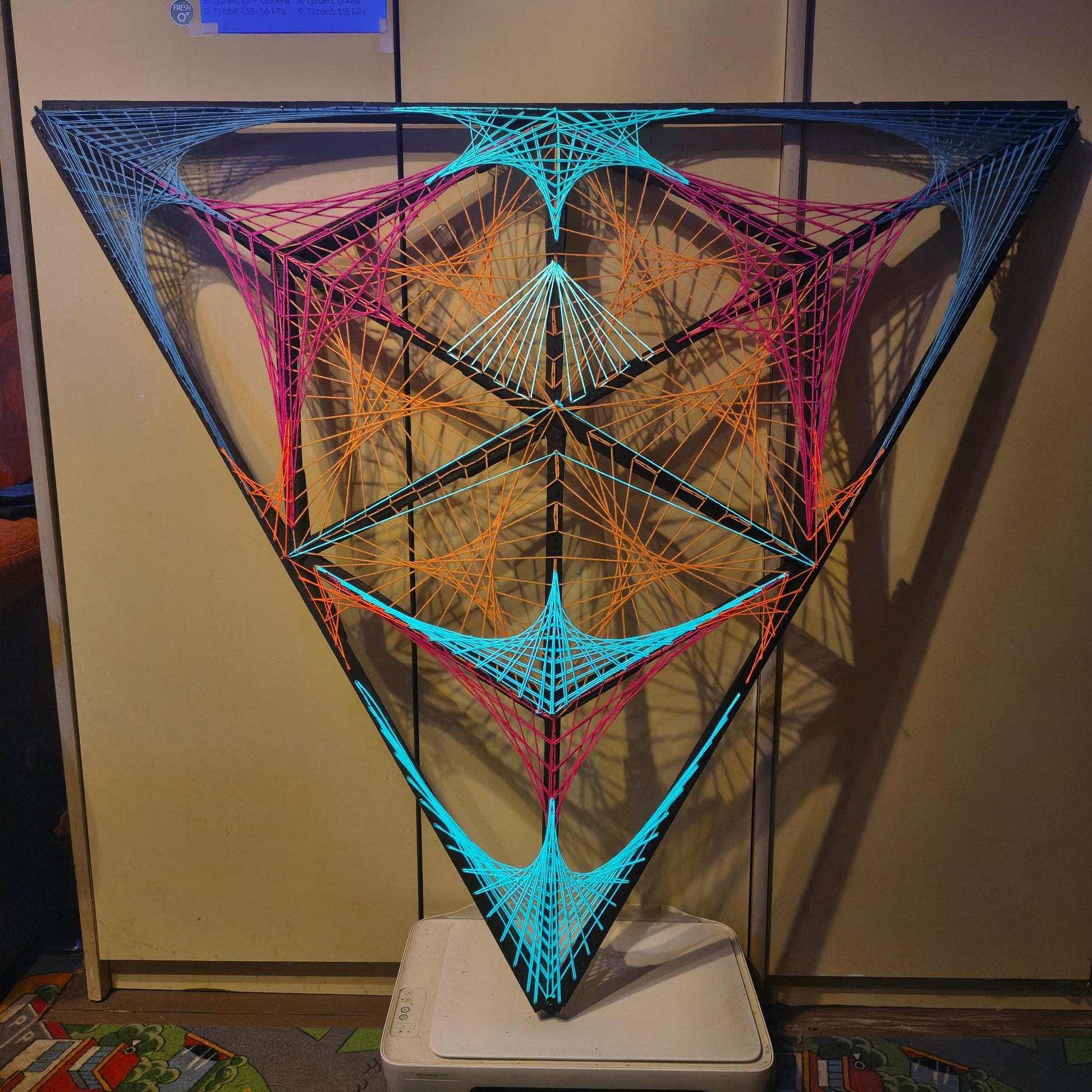 😡 Angry alien 👽 by Psybell - String Art