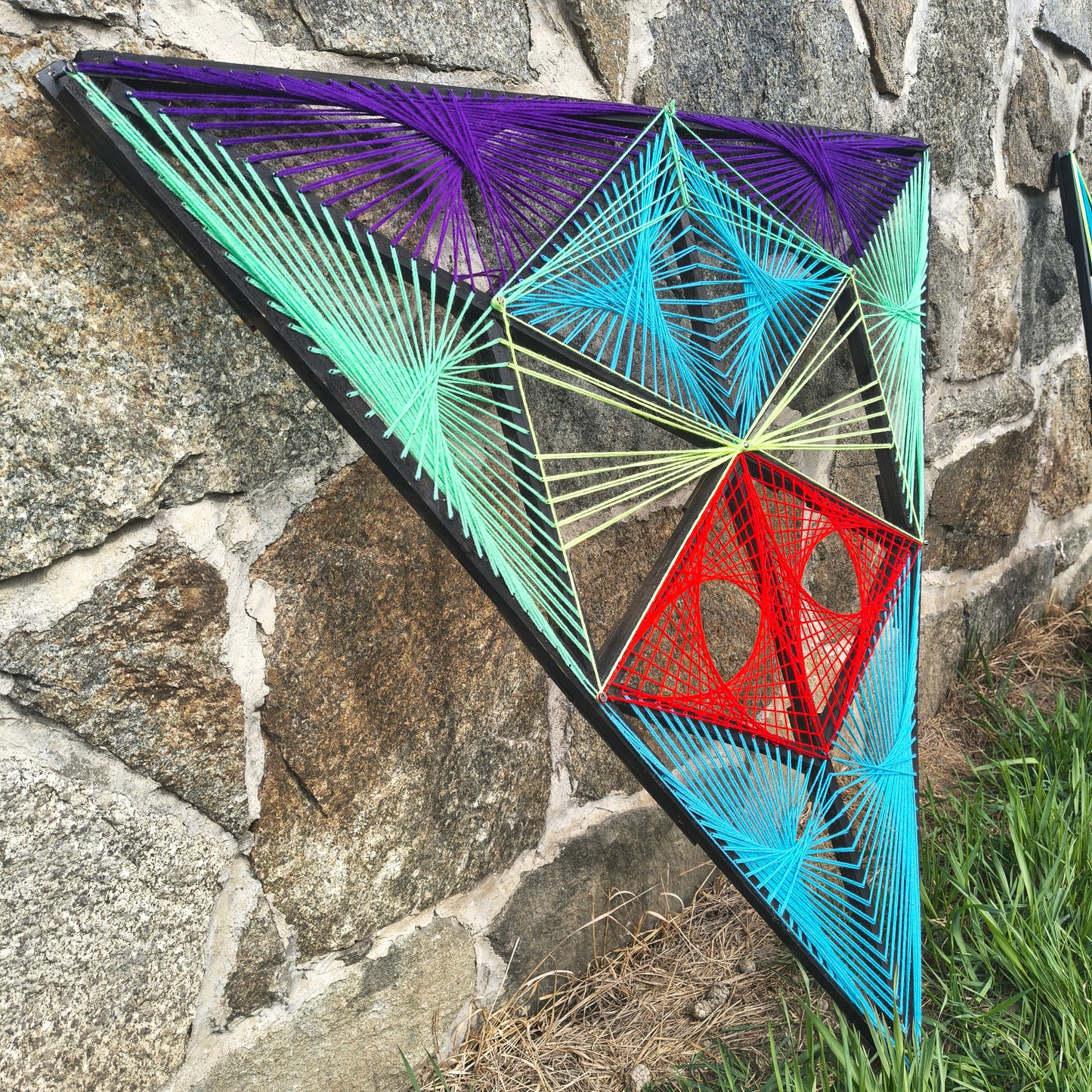 👽 Triad Sentinel 👁️ by Psybell - String Art