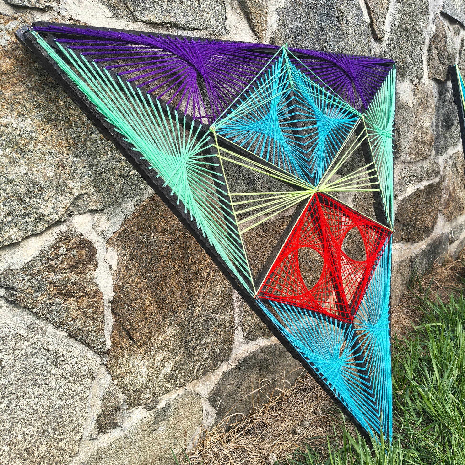 👽 Triad Sentinel 👁️ by Psybell - String Art