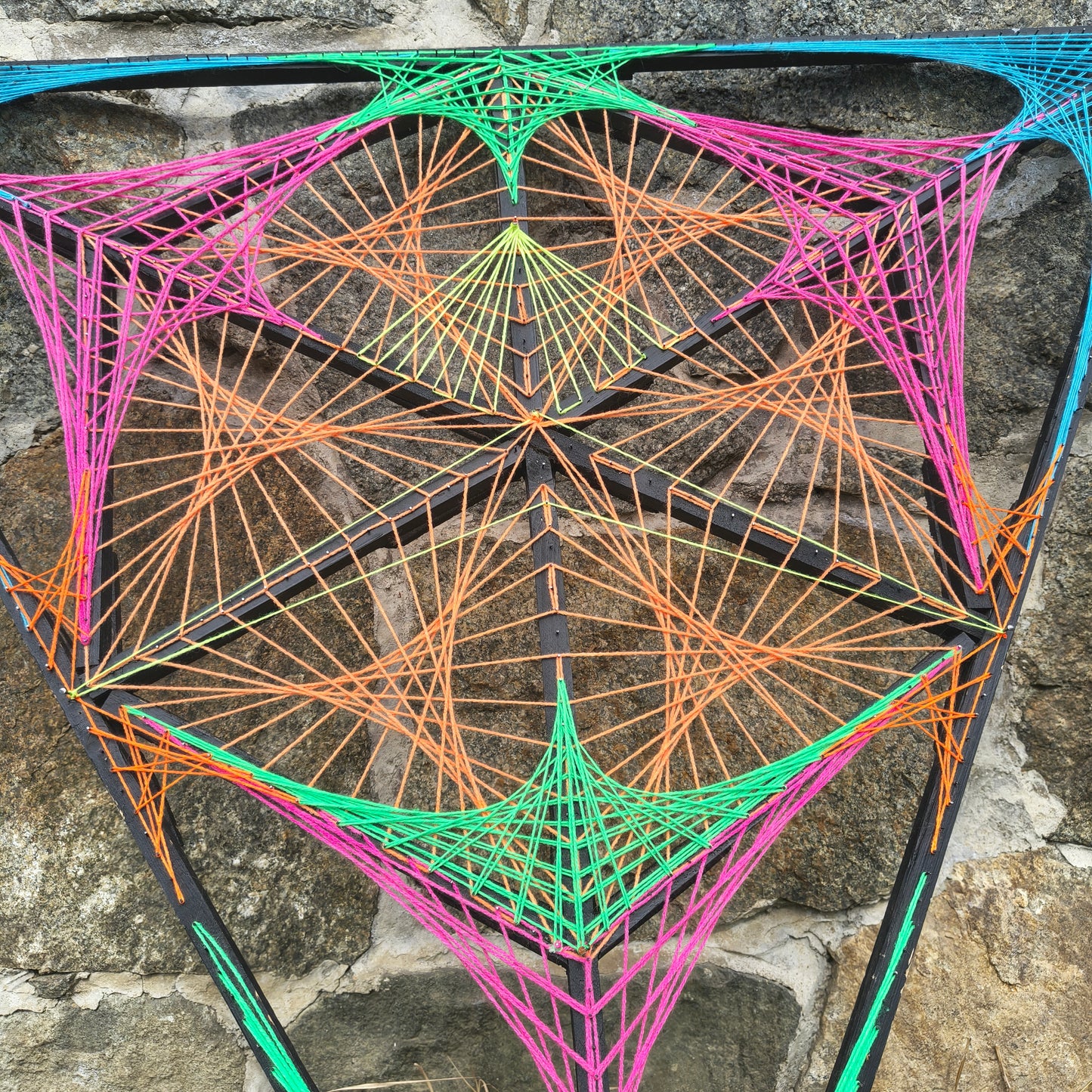😡 Angry alien 👽 by Psybell - String Art