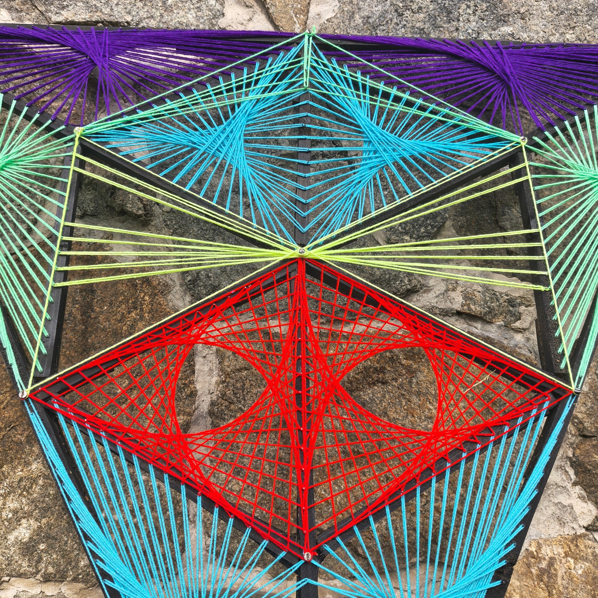 👽 Triad Sentinel 👁️ by Psybell - String Art