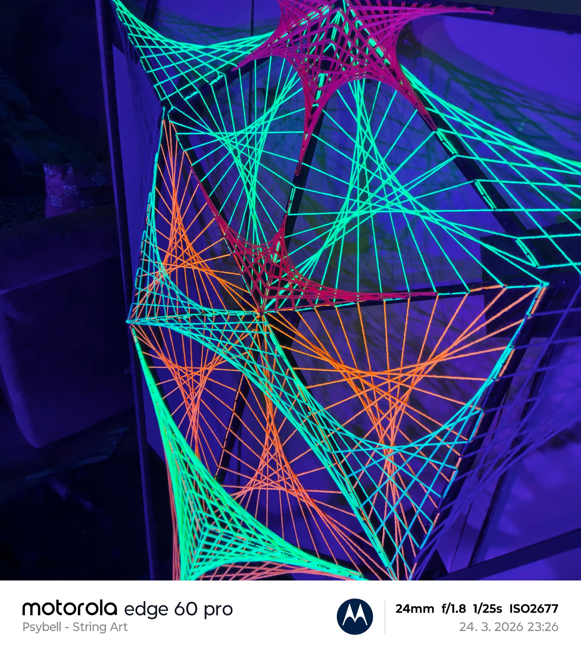 🤬 Strict Alien 👽 by Psybell - String Art