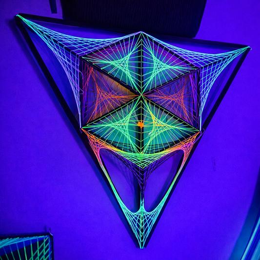Ufo alien by Psybell - String Art