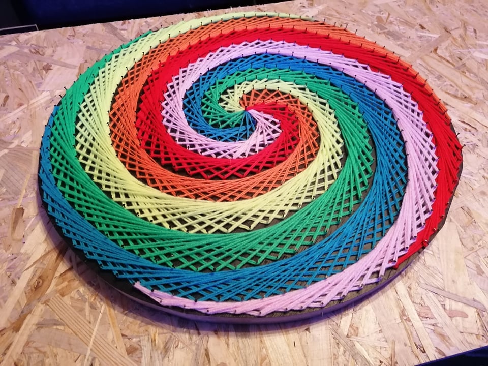 🌈 Kreisspirale 🌀